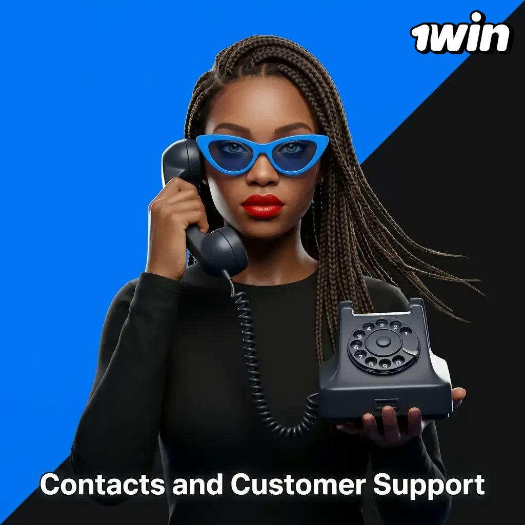 1win customer support contact options including live chat, email, Telegram, and help centre available 24/7