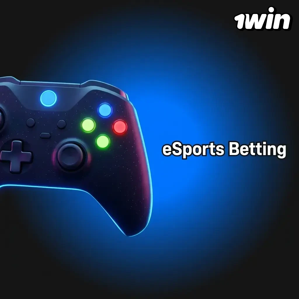 1win eSports betting markets for Dota 2, CS2, League of Legends, and Valorant with live and pre-match wagering options