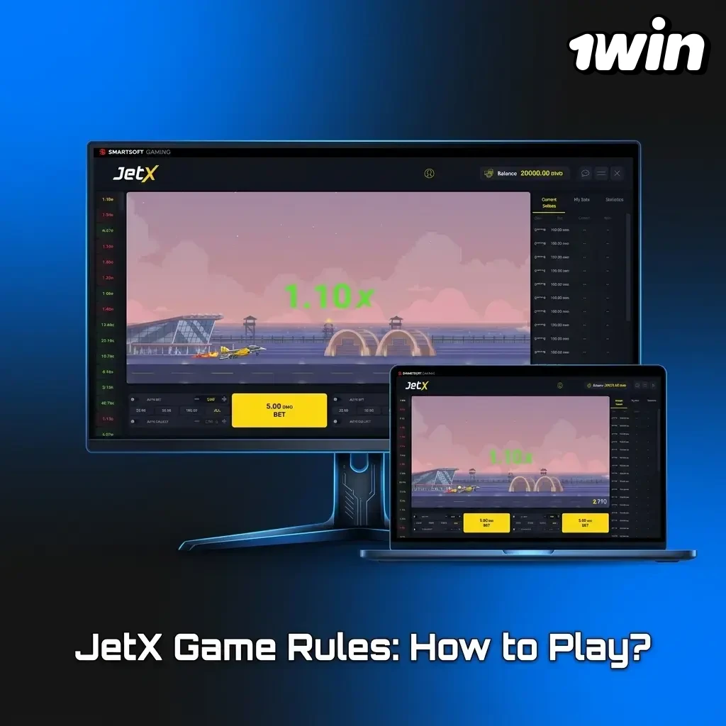 Animated jet plane ascending with rising multiplier display showing JetX crash game betting mechanics and cashout interface