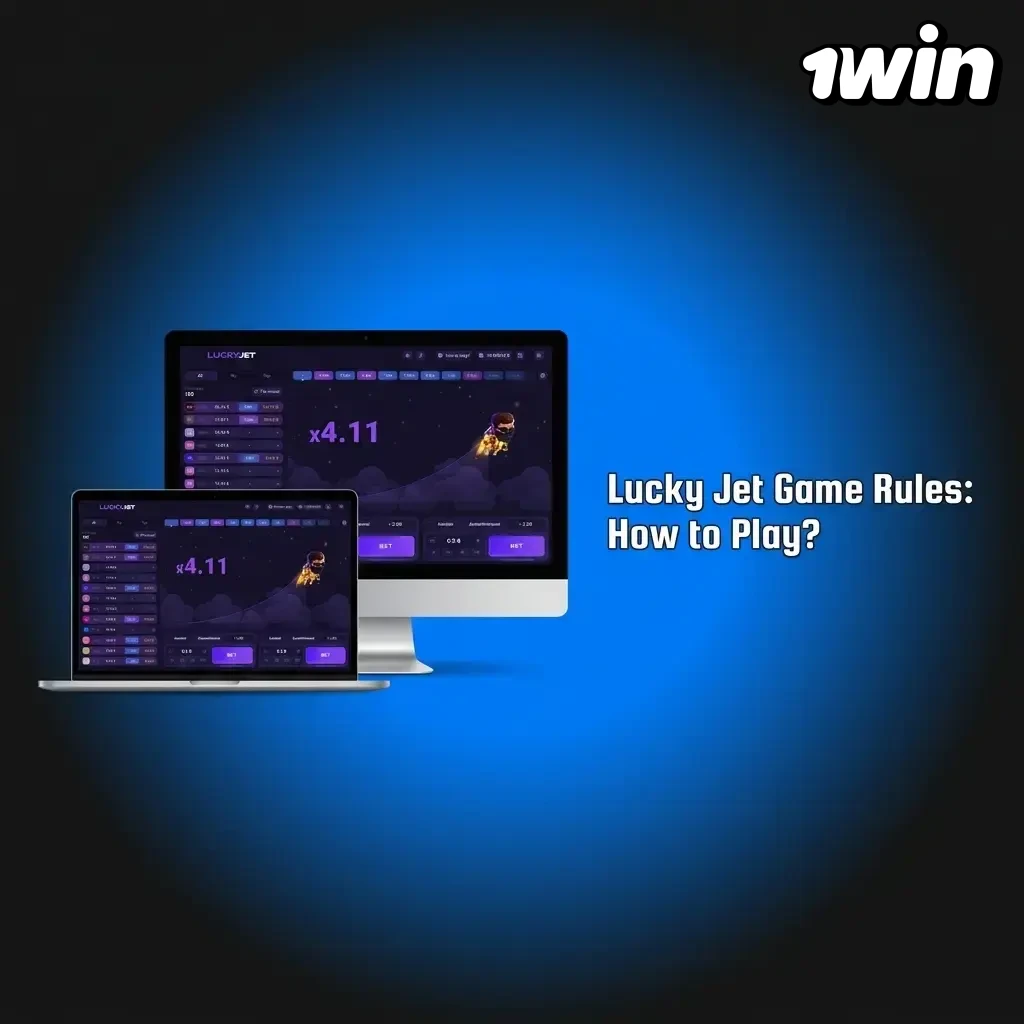 Lucky Jet game with Lucky Joe on jetpack, rising multiplier, cash out button, and dual bet options for online players