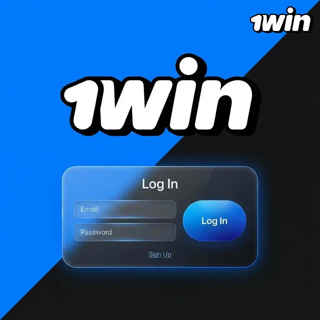 1win Africa login page showing account access steps for betting and casino on any device
