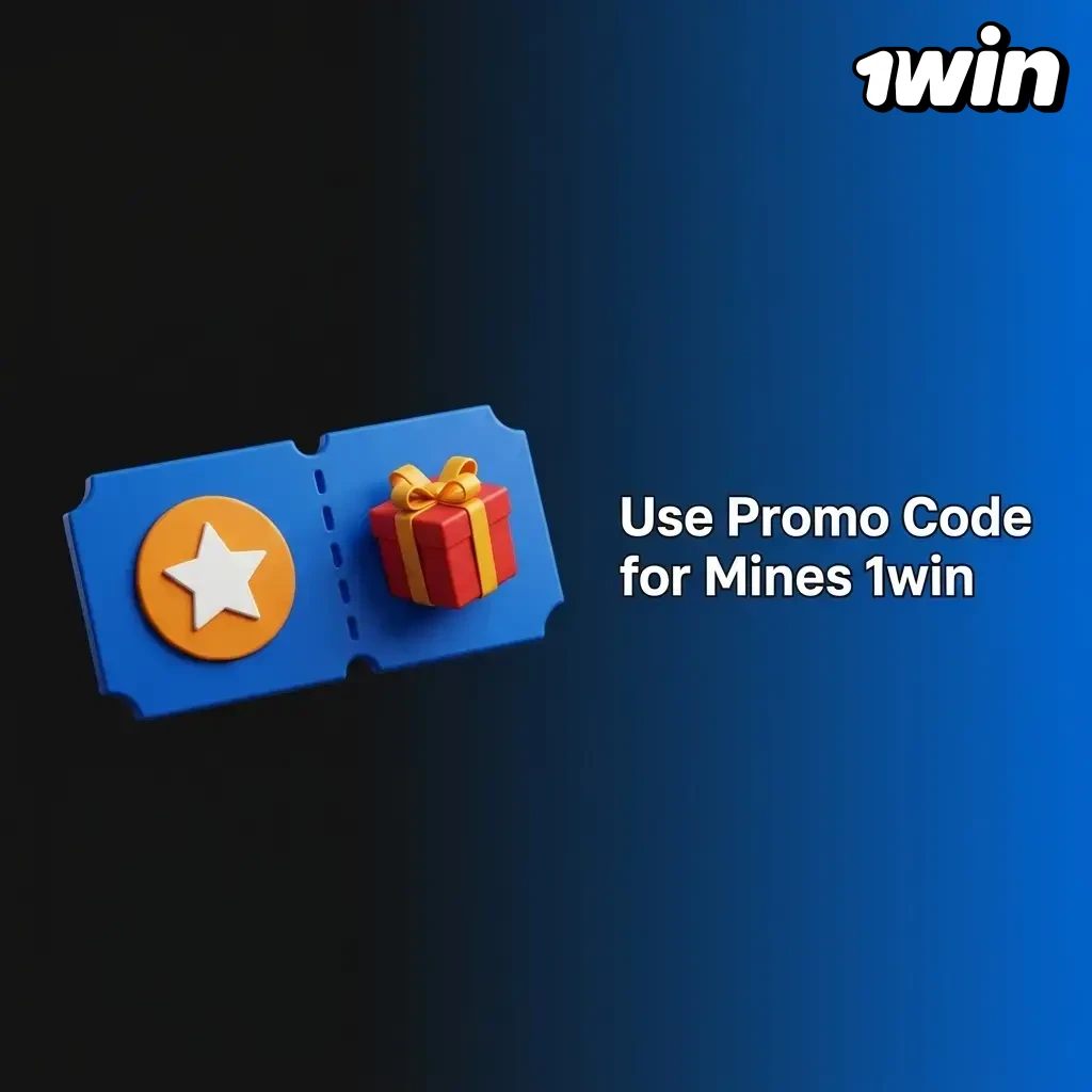 1win Mines promo code 1WIN500 registration form bonus activation on first deposit
